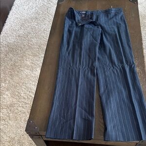 Brooks Brothers Blue and White Dress Pants Classic Elegance